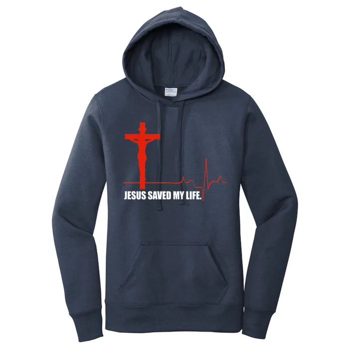 Jesus Saved My Life Women's Pullover Hoodie