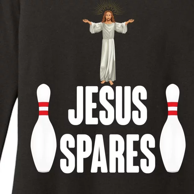 Jesus Spares Womens CVC Long Sleeve Shirt