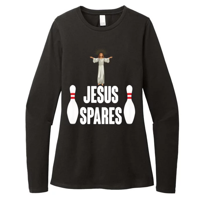 Jesus Spares Womens CVC Long Sleeve Shirt