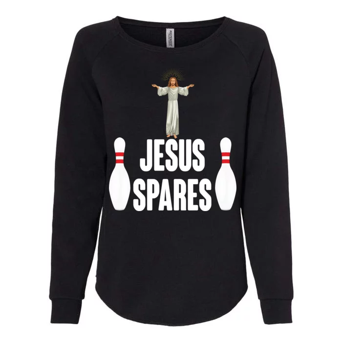 Jesus Spares Womens California Wash Sweatshirt