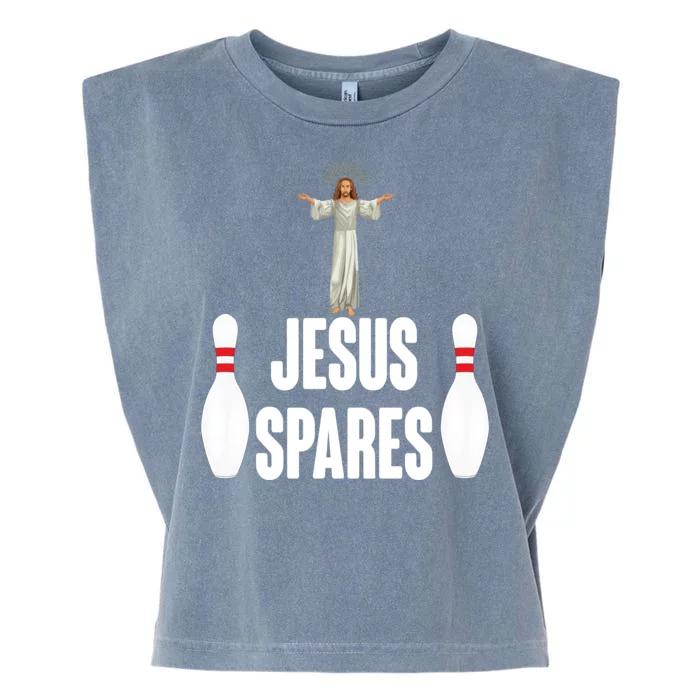 Jesus Spares Garment-Dyed Women's Muscle Tee