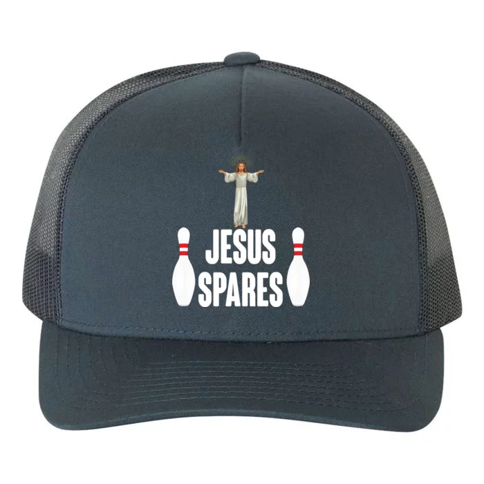 Jesus Spares Yupoong Adult 5-Panel Trucker Hat