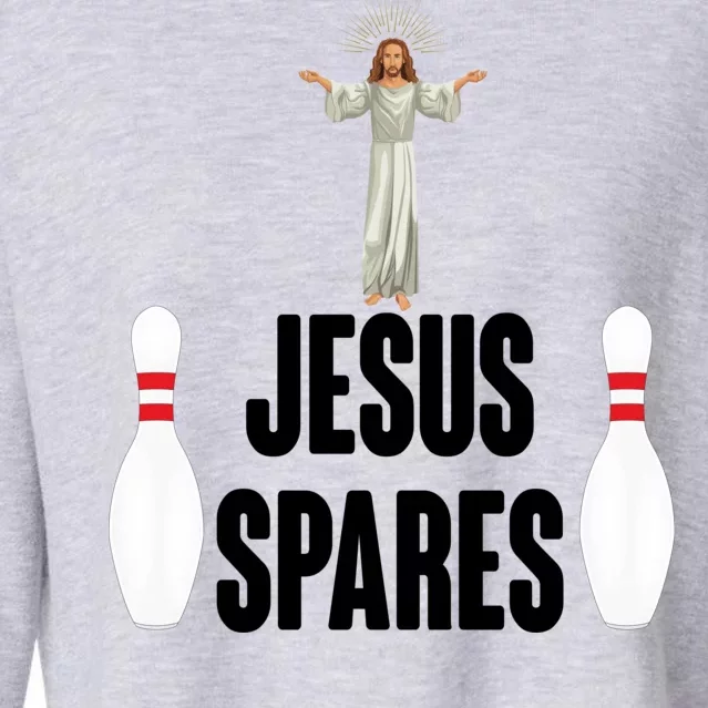 Jesus Spares Cropped Pullover Crew