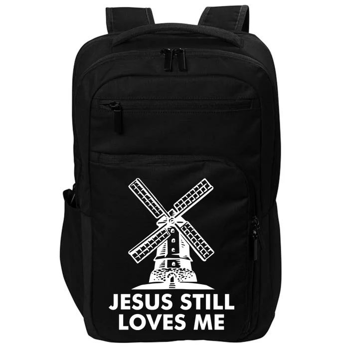 Jesus Still Loves Me Windmill Impact Tech Backpack