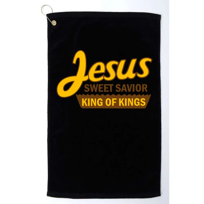 Jesus Sweet Savior King of Kings Platinum Collection Golf Towel