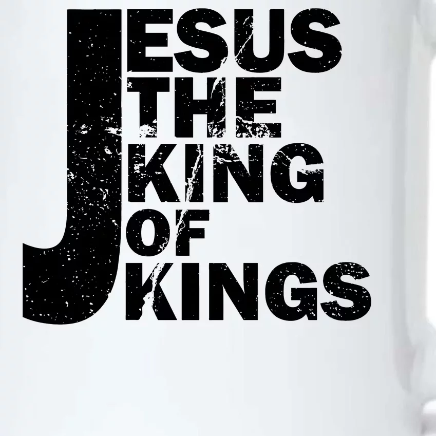 Jesus The Kings of Kings Black Color Changing Mug