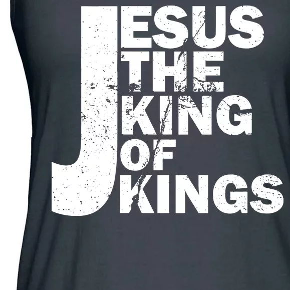 Jesus The Kings of Kings Ladies Essential Flowy Tank