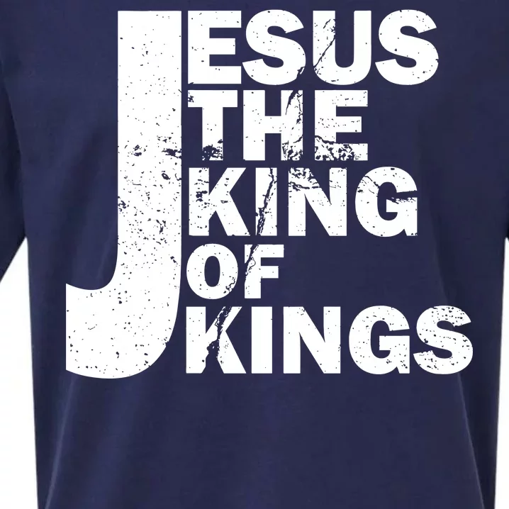 Jesus The Kings of Kings Sueded Cloud Jersey T-Shirt