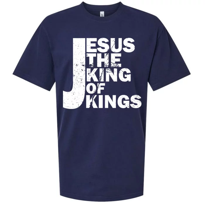 Jesus The Kings of Kings Sueded Cloud Jersey T-Shirt