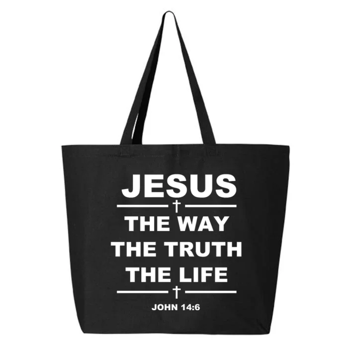 Jesus the way the truth the life 25L Jumbo Tote