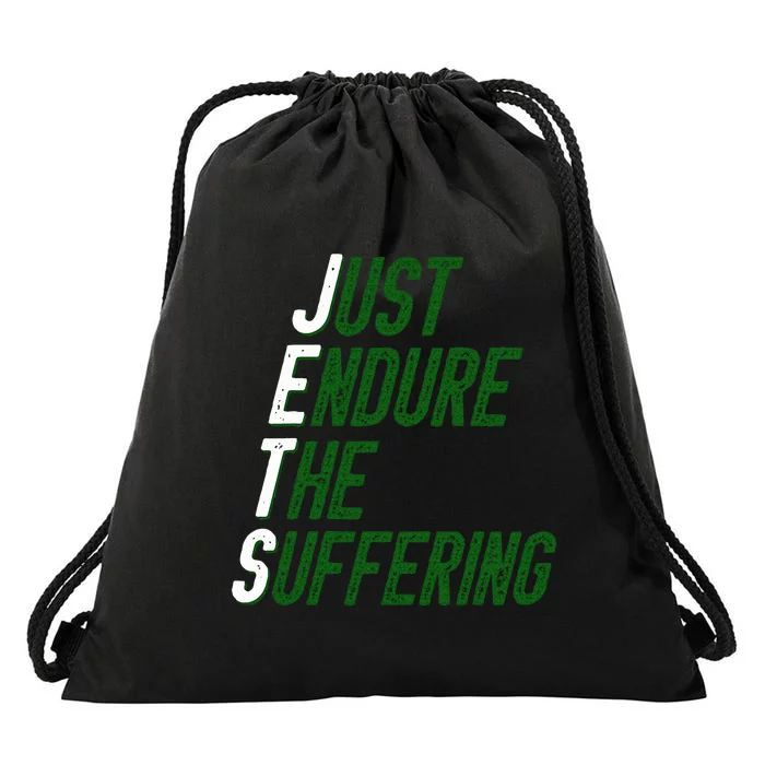 Just Endure The Suffering Drawstring Bag