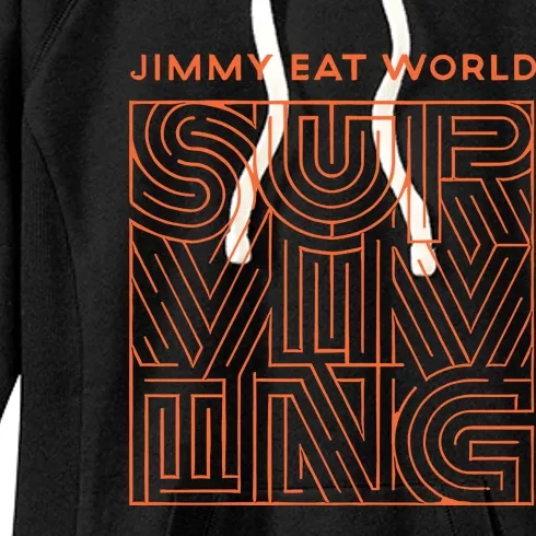 Jimmy Eat World Surviving Women's Fleece Hoodie