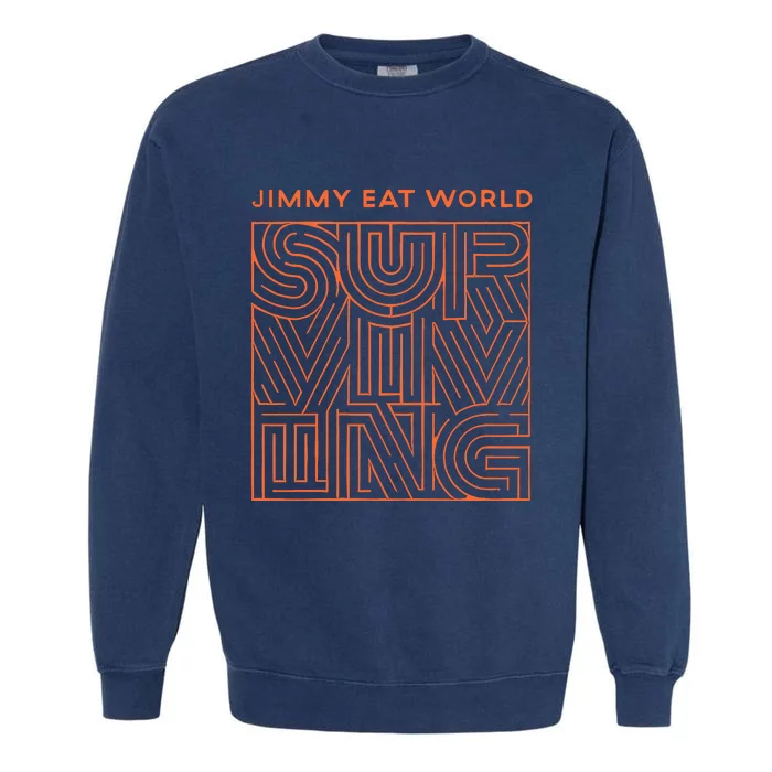 Jimmy Eat World Surviving Garment-Dyed Sweatshirt