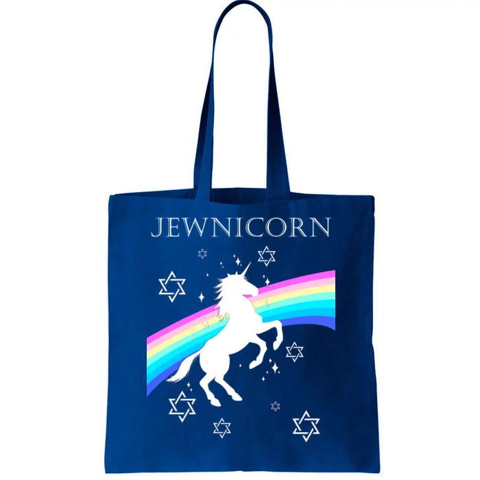 Jewnicorn Funny Hanukkah Unicorn Tote Bag