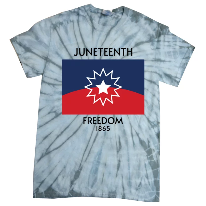 Juneteenth Freedom 1865 Celebration Black History Tie-Dye T-Shirt