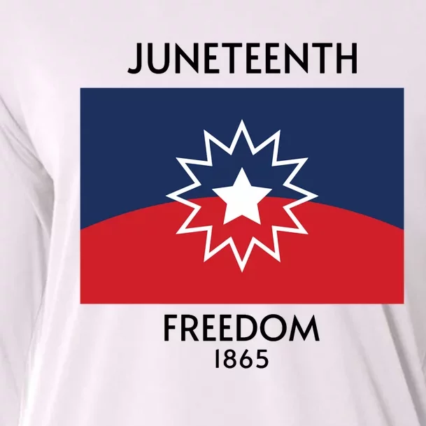 Juneteenth Freedom 1865 Celebration Black History Cooling Performance Long Sleeve Crew