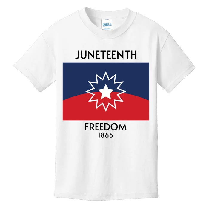 Juneteenth Freedom 1865 Celebration Black History Kids T-Shirt