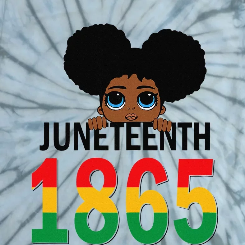 Juneteenth  Flag 1865 Tie-Dye T-Shirt