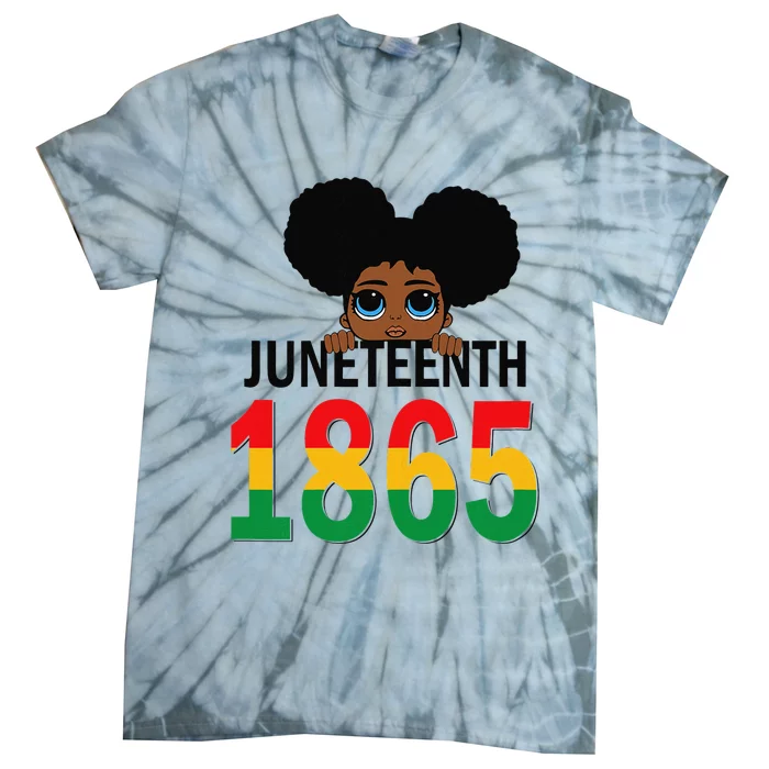 Juneteenth  Flag 1865 Tie-Dye T-Shirt