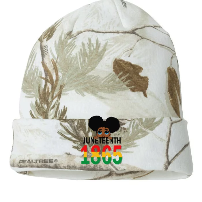 Juneteenth  Flag 1865 Kati - 12in Camo Beanie