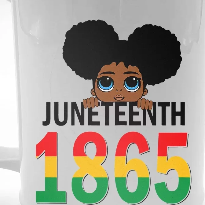 Juneteenth  Flag 1865 Front & Back Beer Stein