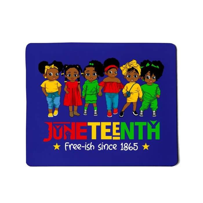 Juneteenth Freeish 1865 African American Queen Great Gift Mousepad