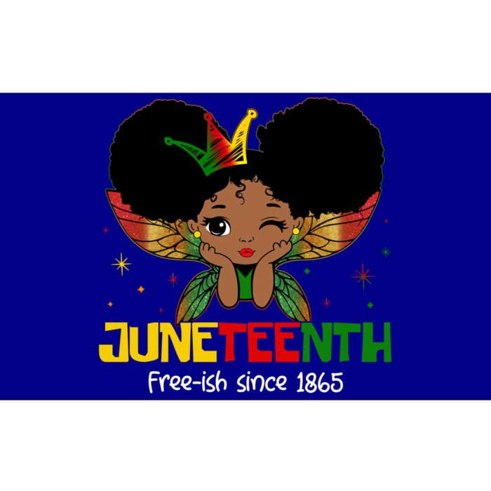 Juneteenth Freeish 1865 Black Freedom Queen Bhm Gift Bumper Sticker