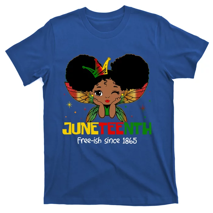 Juneteenth Freeish 1865 Black Freedom Queen Bhm Gift T-Shirt