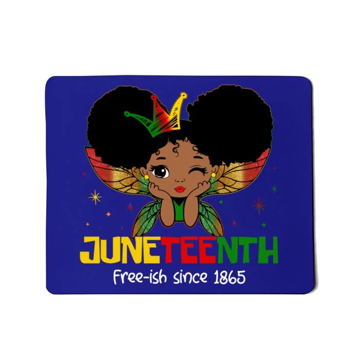 Juneteenth Freeish 1865 Black Freedom Queen Bhm Gift Mousepad