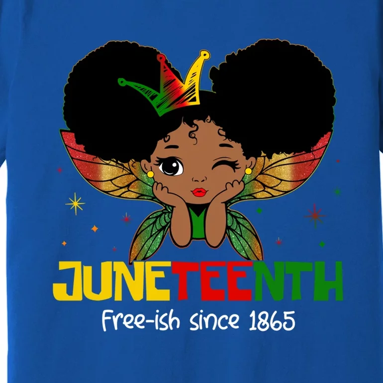 Juneteenth Freeish 1865 Black Freedom Queen Bhm Gift Premium T-Shirt