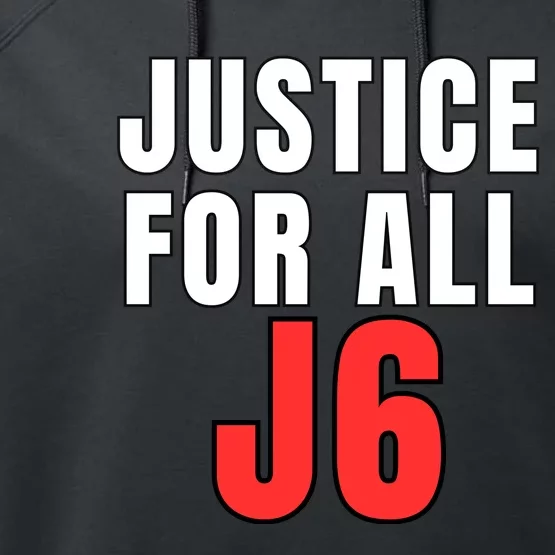 Justice For All J6 Red White And Blue, Freedom, First Amendment Performance Fleece Hoodie