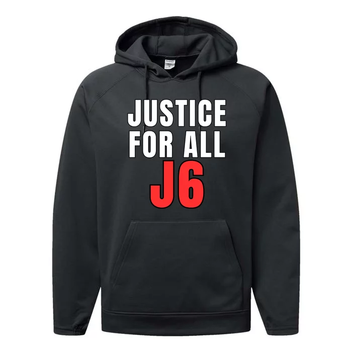 Justice For All J6 Red White And Blue, Freedom, First Amendment Performance Fleece Hoodie