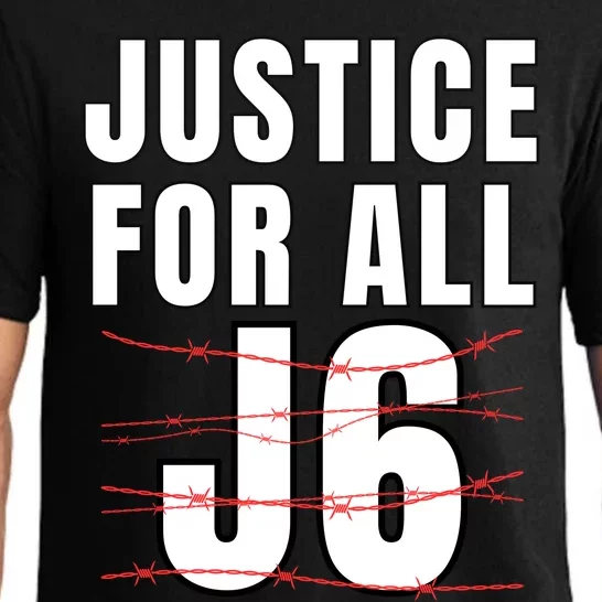 Justice For All J6, First Amendment, J6, Freedom Pajama Set