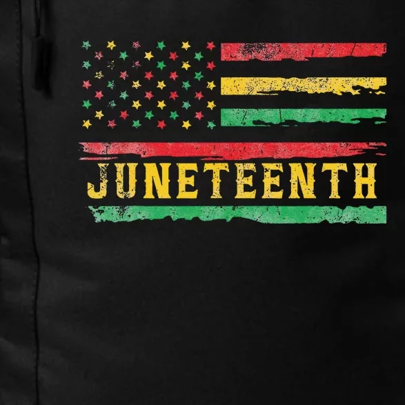 Juneteenth Flag African American Wo Daily Commute Backpack