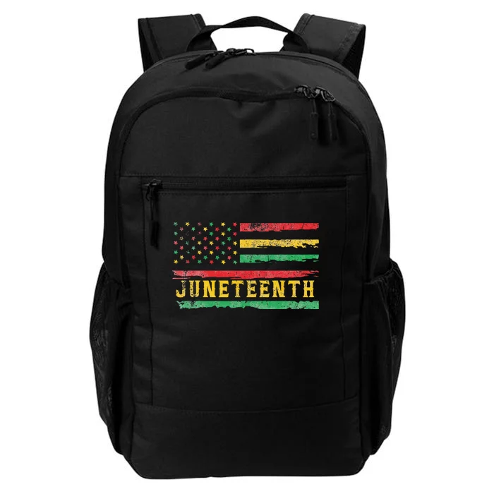 Juneteenth Flag African American Wo Daily Commute Backpack