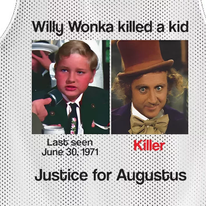 Justice For Augustus Willy Woka Killed A Kids Mesh Reversible Basketball Jersey Tank