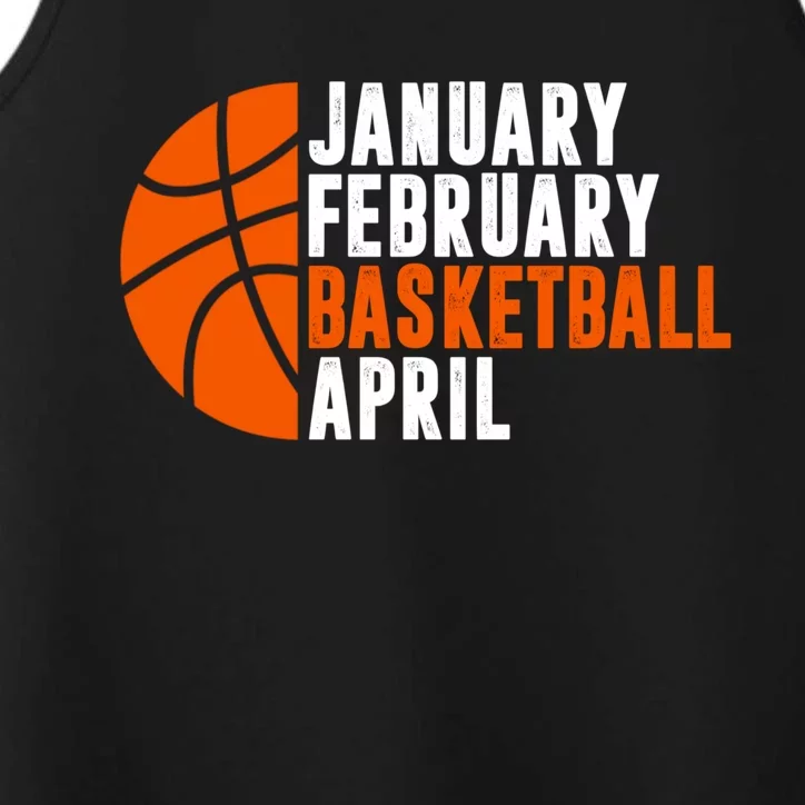 January February Basketball April Madness College Basketball Season Performance Tank