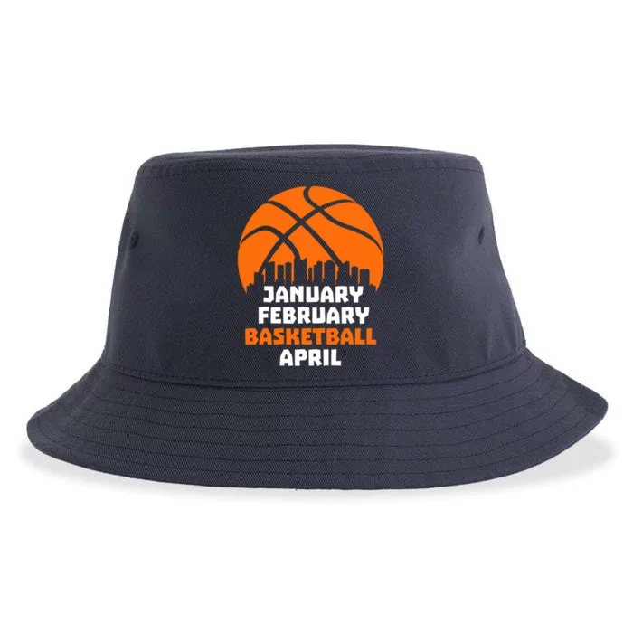 January February Basketball April Madness College Basketball Season Sustainable Bucket Hat