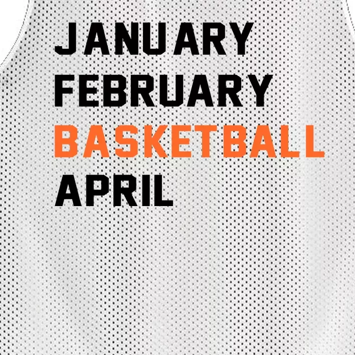 January February Basketball April College Basketball Fan Mesh Reversible Basketball Jersey Tank