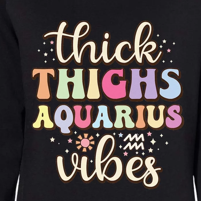 January February birthday astrology Aquarius Zodiac sign Womens California Wash Sweatshirt