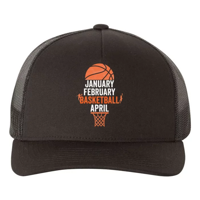 January February Basketball April College March Basketball Yupoong Adult 5-Panel Trucker Hat