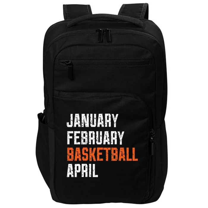 January February Basketball April Impact Tech Backpack