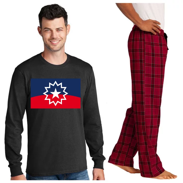 Juneteenth Flag Black History Month Long Sleeve Pajama Set