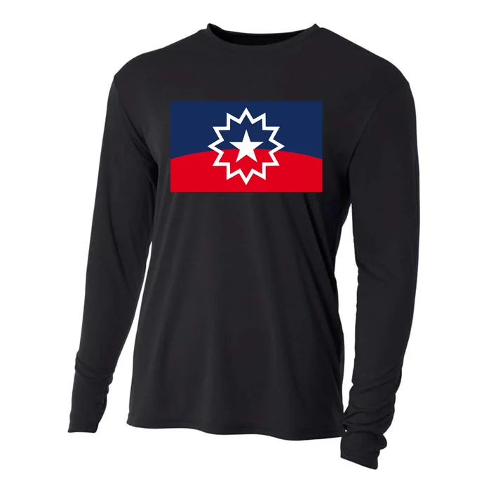 Juneteenth Flag Black History Month Cooling Performance Long Sleeve Crew