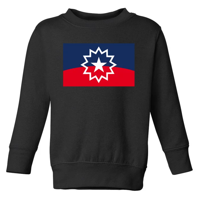 Juneteenth Flag Black History Month Toddler Sweatshirt