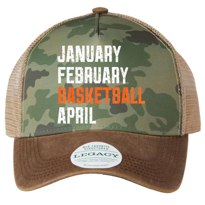 January February Basketball April Legacy Tie Dye Trucker Hat