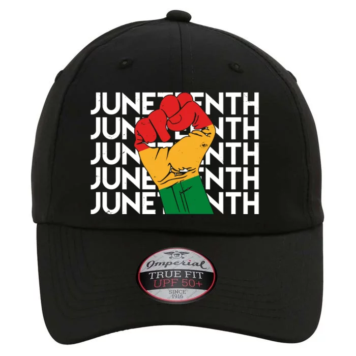 Juneteenth Fist Black Pride The Original Performance Cap