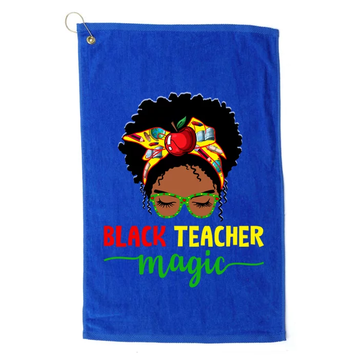 Juneteenth Flag Blm Afro June 19 1865 Black History Cute Gift Platinum Collection Golf Towel