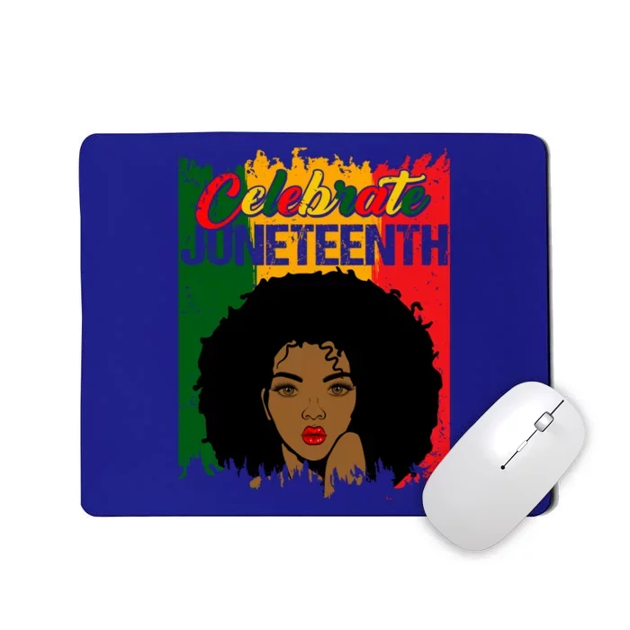 Juneteenth Freedom Celebrate Melanin African American Great Gift Mousepad