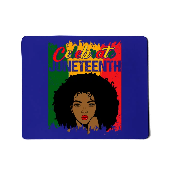 Juneteenth Freedom Celebrate Melanin African American Great Gift Mousepad